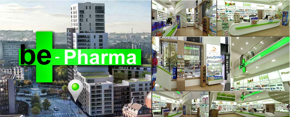 Be-Pharma.be est le prolongement virtuel de la Pharmacie Be-pharma