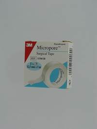 MICROPORE 3M TAPE         12,5MMX5M ROL 1 1530P-0S