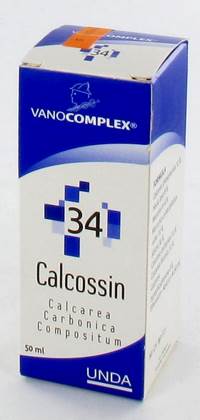 VANOCOMPLEX N34 CALCOSSIN    GUTT 50ML UNDA