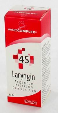 VANOCOMPLEX N45 LARYNGIN     GUTT 50ML UNDA