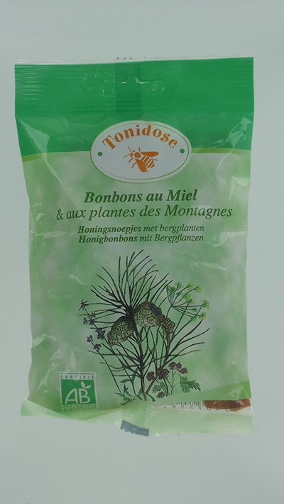 BONBONS BIO PLANTES MONTAGNES 100G BONBONS BIO PLANTES MONTAGNES 100G