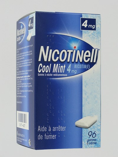 NICOTINELL COOL MINT 4 MG GOMMES A MACHER 96