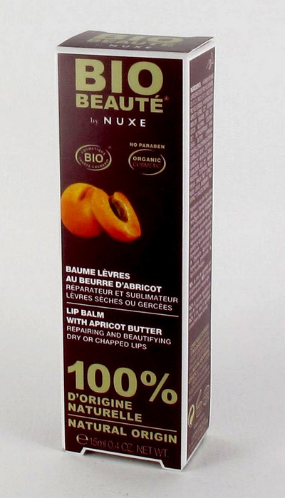 BIO BEAUTE BAUME LEVRES ABRICOT TUBE 15ML BIO BEAUTE BAUME LEVRES ABRICOT TUBE 15ML