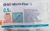 BD MICROFINE+ SER.INS. 0,5ML 29G 12,7MM  10 324824