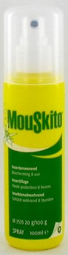 MOUSKITO REPEL SPRAY 100ML 20%