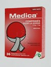 MEDICA COMPRIMES GORGE MENTHOL 36 UD