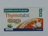 THYMO TABS ORANGE   PAST A SUCER 24