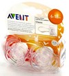 PHILIPS AVENT SUCETTE TRANSPARENT SILICONE +6M   2