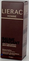 LIERAC HOMME BAUME APAISANT APRES RASAGE TUBE 75ML