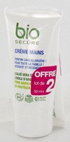 BIO SECURE CREME MAINS           TUBE 2X50ML PROMO