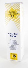 WIDMER SUN CLEAR IP30 PARF SPRAY 125ML