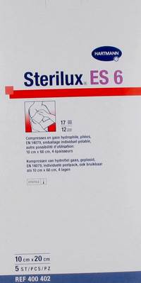 STERILUX ES6 CP STER 12PL 10,0X20,0CM    5 4004024