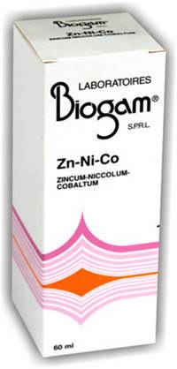 BIOGAM ZN-NI-CO       FL 60ML