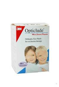 OPTICLUDE 3M JUNIOR CP OCULAIRE 63MMX48MM  50 1537