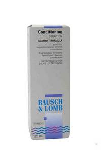 BAUSCH LOMB CONDITIONING SOLUTION            120ML