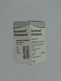 ACCUTREND CHOLESTEROL       STRIPS  25 11418262165