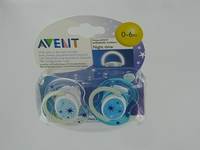 PHILIPS AVENT SUCETTE SILICONE NUIT +3M          2