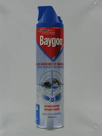 BAYGON BLEU SPRAY A/MOUCHES   400ML