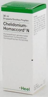 CHELIDONIUM-HOMACCORD N  30ML HEEL CFR 0459461    