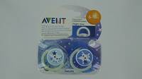 PHILIPS AVENT SUCETTE SILICONE NUIT 6-18M        2