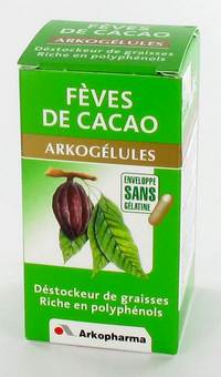 ARKOGELULES FEVES DE CACAO VEGETAL      45        