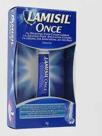 LAMISIL ONCE 1 % SOL USAGE CUTANE 4 G