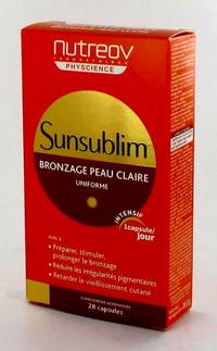 PHYSCIENCE SUNSUBLIM BRONZ.SPEC. P CLAIRE  CAPS 28