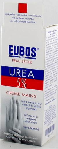 EUBOS CREME MAINS UREE 5% TUBE 75ML
