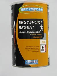 ERGYSPORT REGEN BOISSON CITRON PDR        POT 450G