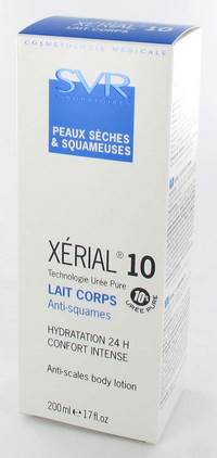 XERIAL 10 LAIT CORPS NF  TUBE 200ML