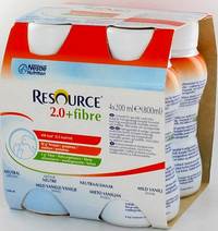 RESOURCE 2.0 FIBRE NEUTRAAL       4X200ML 12100792