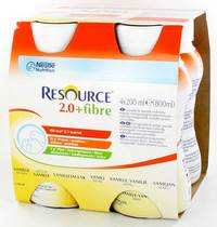 RESOURCE 2.0 FIBRE VANILLE        4X200ML 12100793