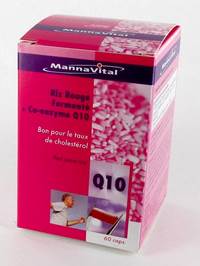 MANNAVITAL RIZ ROUGE FERMENTE+CO ENZYME Q10