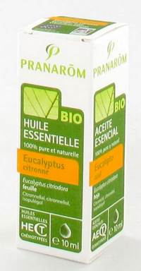 EUCALYPTUS CITROEN BIO     ESS OLIE  10ML PRANAROM