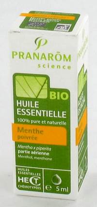 PEPERMUNT BIO              ESS OLIE   5ML PRANAROM