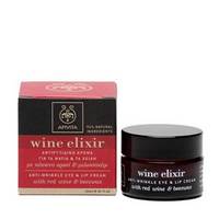 APIVITA WINE ELIXIR CREME A/RIDES YEUX LEVRES 15ML