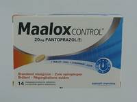 MAALOX CONTROL 20 MG MAAGSAPRESISTENTE TABL 14