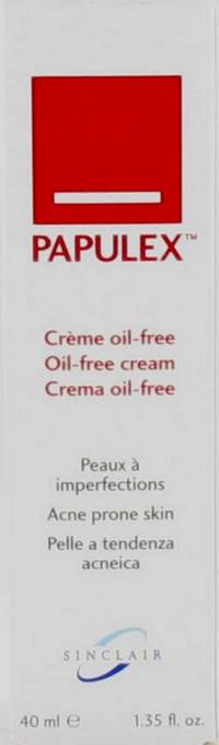 PAPULEX CREME OIL FREE ACNEHUID TB40ML VERV2356954