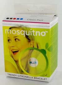 MOSQUITNO WRISTBAND CLASSIC PACK     5 10182