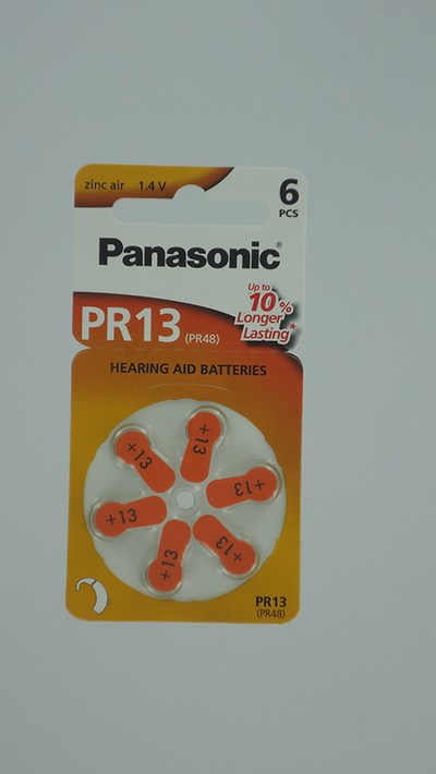 PANASONIC BATTERIE APPAREIL OREILLE PR  13H 6