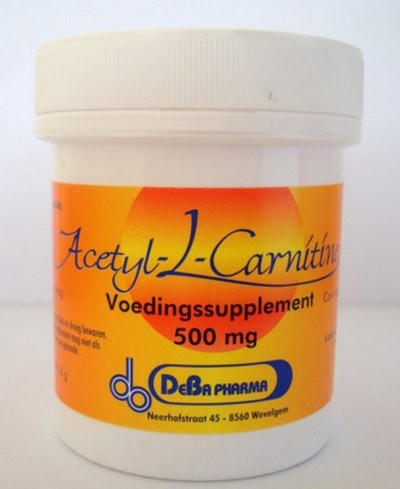 ACETYL-L-CARNITINE        CAPS 60X500MG       DEBA