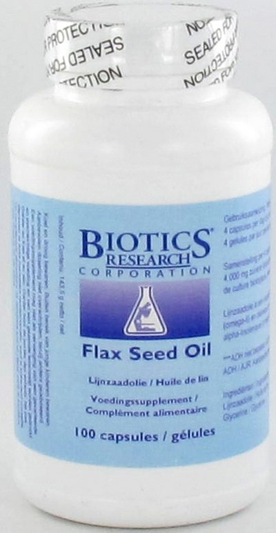 FLAX SEED OIL BIOTICS          CAPS 100