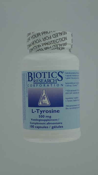 L-TYROSINE BIOTICS       CAPS 100X500MG