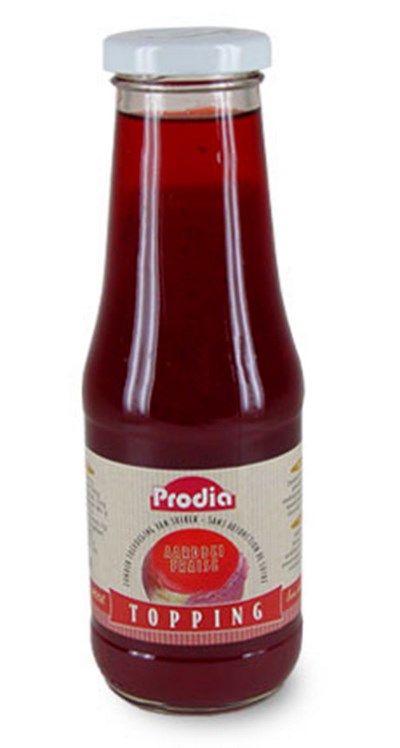 PRODIA TOPPING FRAISE+MALTITOL  320ML 5346 REVOGAN