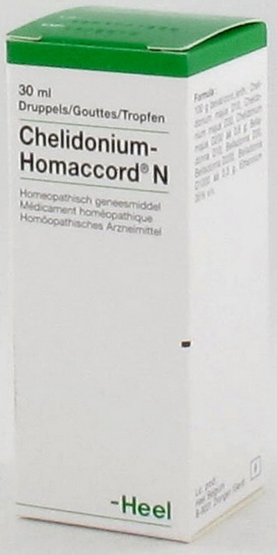 CHELIDONIUM-HOMACCORD N  30ML HEEL CFR 0459461