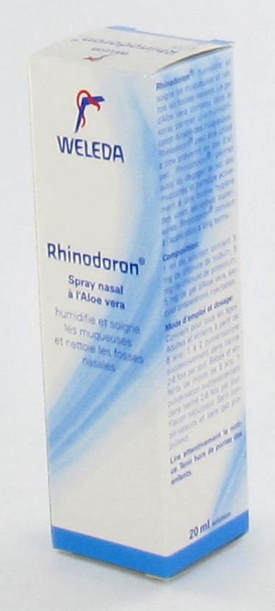 WELEDA RHINODORON NEUSSPRAY MET ALOE VERA     20ML