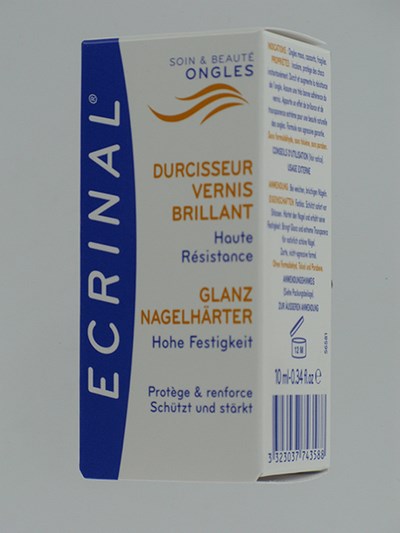 ECRINAL DURCISSEUR ONGLES BRILLANT   FL 10ML 20203