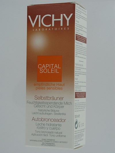 VICHY CAP SOL LAIT AUTO BRONZ VISAGE&CORPS 100ML