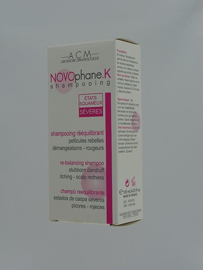 NOVOPHANE K SHAMPOOING        125ML