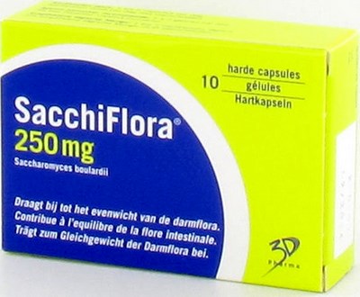 SACCHIFLORA 250MG CAPS  DUR 10 BLISTER